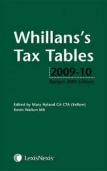 Whillanss Tax Tables by Mary Hyland and Kevin Walton Paperback