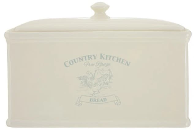 Premier Housewares Country Kitchen Bread Crock Cream