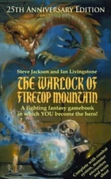The Warlock of Firetop Mountain by Steve Jackson Hardback