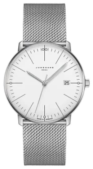 Junghans Max Bill Mega Milanese Mesh Bracelet 058/4821.48 Watch