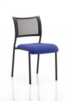 Brunswick Bespoke Seat Black Frame Stevia Blue