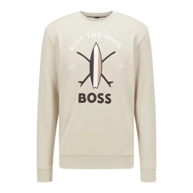Boss Savin Sweatshirt Beige male XL