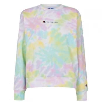 Champion Tie Dye Crew Sweatshirt - Multi