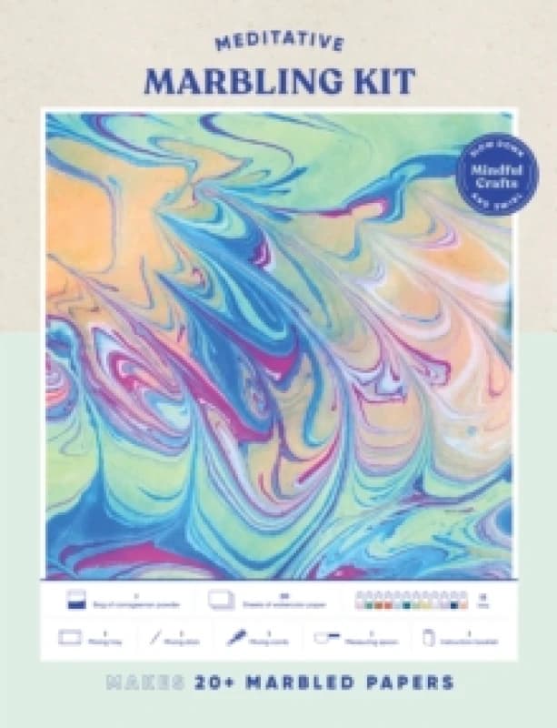 Mindful Crafts: Meditative Marbling Kit Kit