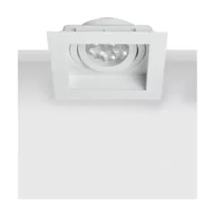 Larissa Lighting - Larissa Shipka Recessed Downlight Spot 1 Light Zinc Casting White