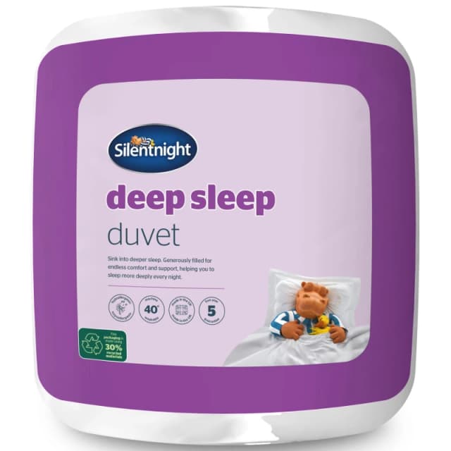 Silentnight Deep Sleep Du White unisex Double