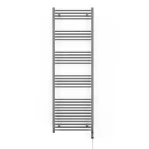 Terma Leo Chrome Electrical Towel Rail with ONE D Element - 1800X600 600W