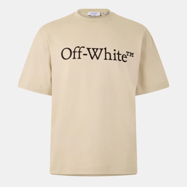 Off White Mens Bkish Skate T-Shirt Brown/Black male XS