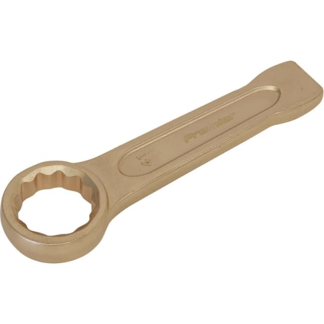 Loops 41mm Ring End Slogging Spanner - Non-Sparking - Short Profile Striking End Multi
