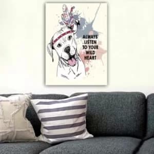 487722919_70100 Multicolor Decorative Canvas Painting