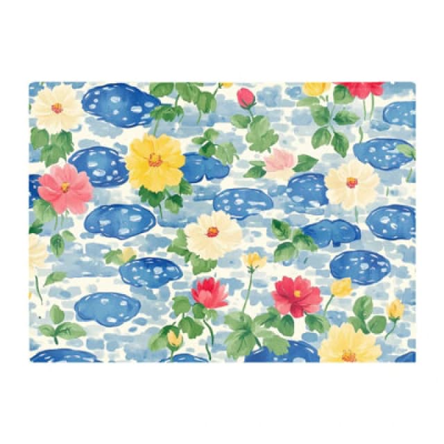 Warren Reed Designer Puddles And Rain Design Chopping Board