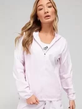 adidas Own The Running Womens Jacket - Light Pink Size M Women