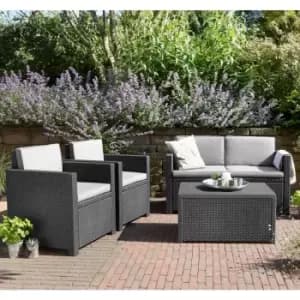Keter Armona 4 Seat Outdoor Sofa Set - Grey