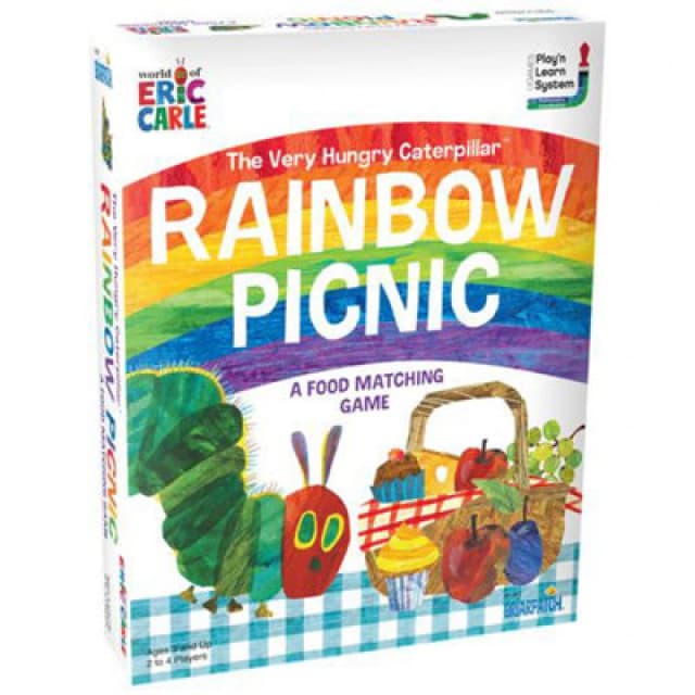 University Games The Very Hungry Caterpillar Rainbow Picnic Game, Multi U01467