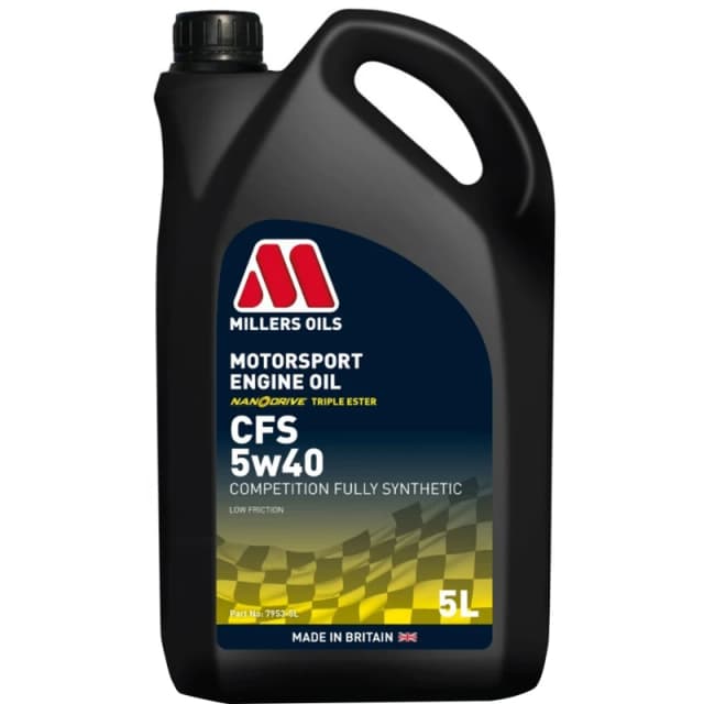 MILLERS OILS 7953-5 Engine oil Capacity: 5l, 5W-40, Full Synthetic Oil Engine Oil (1862)