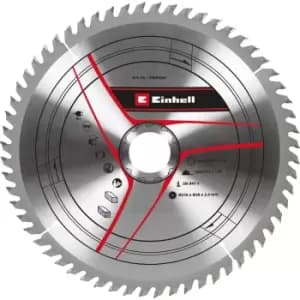 Einhell TCT Mitre Saw Blade 216mm 60T 30mm