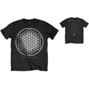 Bring Me The Horizon - Sempiternal Tour Unisex Large T-Shirt - Black