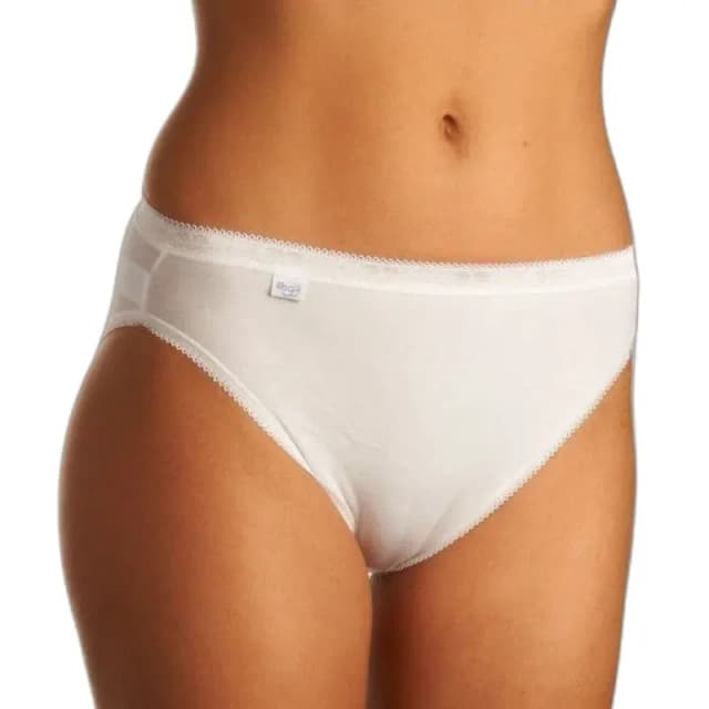 Sloggi Womens tai panties Sloggi Basic+ Blanc Female 46