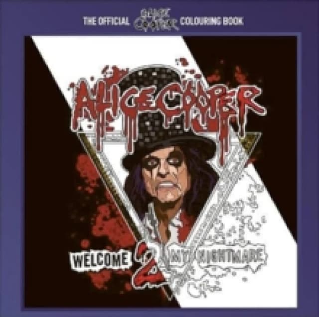 The Official Alice Cooper Colouring Book Paperback / softback