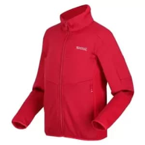Regatta Junior Highton Winter Full Zip III Fleece - Berry/PkPotn