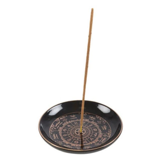 Something Different Something Different Wheel Of The Year Incense Holder in Black One Size Unisex 5063750959405