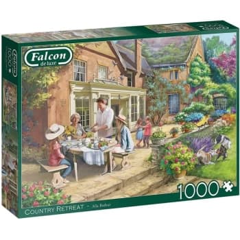 Falcon de luxe Country House Retreat Jigsaw Puzzle - 1000 Pieces