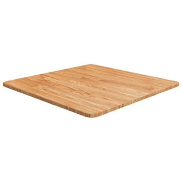 Vidaxl Square Table Top Light Brown 60X60X1.5Cm Treated Solid Wood Oak Table Tops