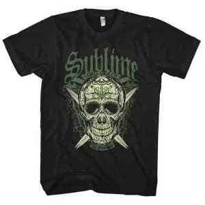 Sublime - Long Beach Unisex Large T-Shirt - Black