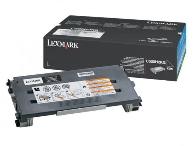 Lexmark C500H2KG Toner black. 5K pages/5% for Lexmark C 500