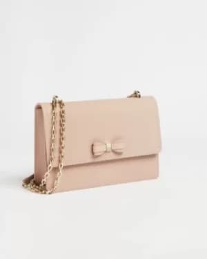 Gold-tone Chain Leather Bag