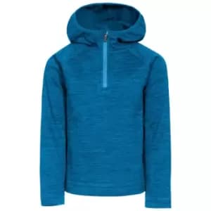 Trespass Childrens/Kids Gladdner Fleece Top (11-12 Years) (Cosmic Blue)