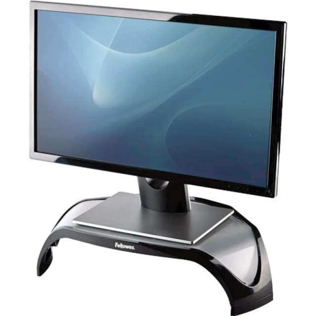Fellowes Fellowes Computer Monitor Stand with 3 Height Adjustments - Smart Suites Monitor Riser - Ergonomic Adjustable Monitor Stand for Computers - M