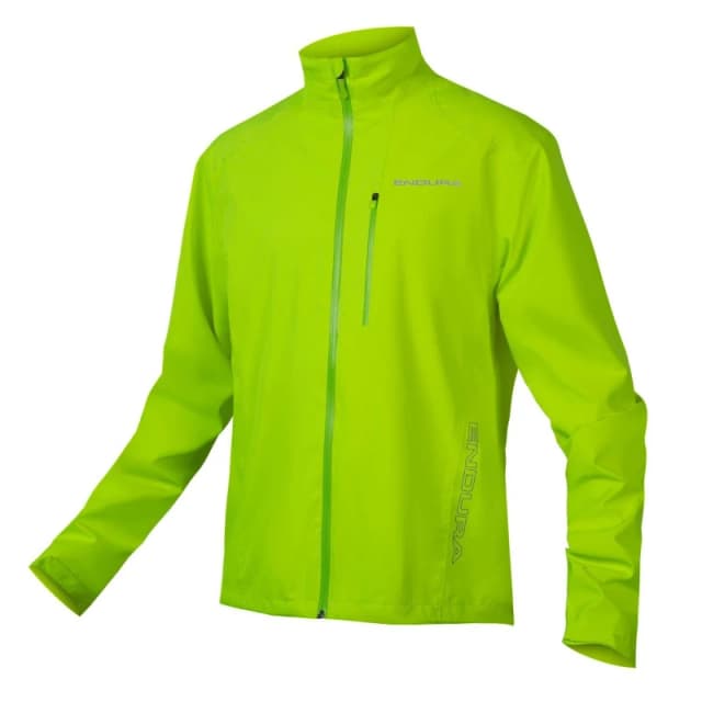 Endura Mens Hummvee Waterproof Long Sleeve Performance Cycling Jacket Hi Viz Yellow male S