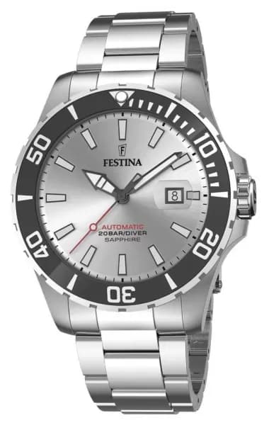 Festina F20531/1 Mens Silver Dial Stainless Steel Watch