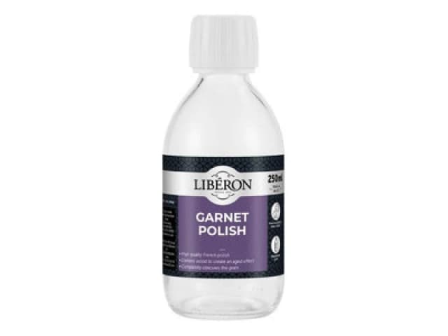 Liberon 126837 Garnet Polish 250ml Libgp250N
