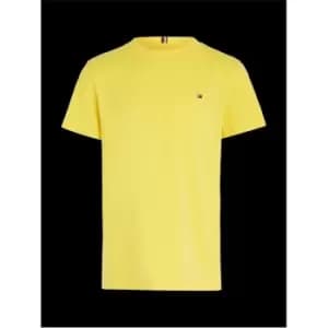 Tommy Hilfiger Essential Cotton Tee S/S - Yellow