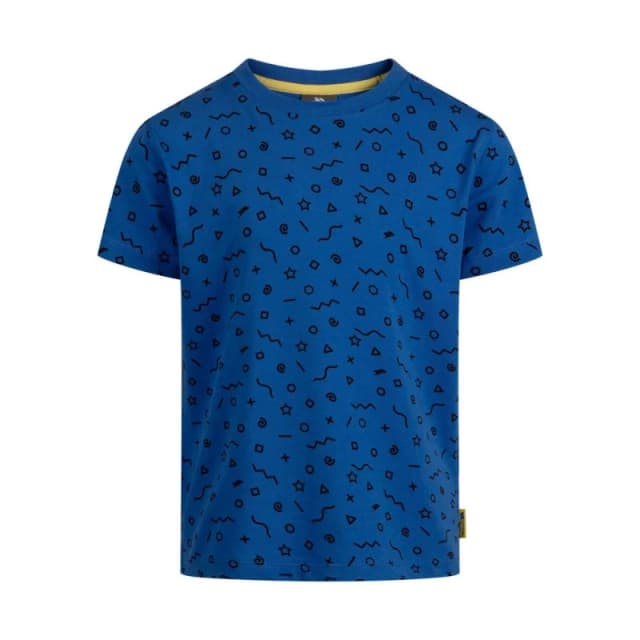 Trespass Ellwood boys's Children's T shirt in Blue