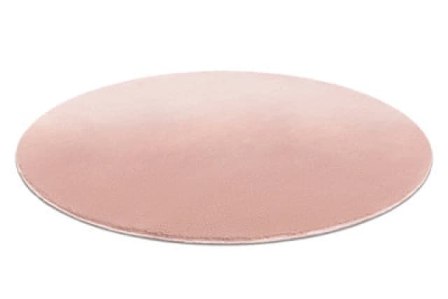RugsX Modern Washing Carpet Lindo Circle Pink, Anti-Slip, Shaggy Circle 80 Cm