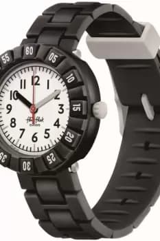 Childrens Flik Flak LEVEL BLACK Watch FCSP123