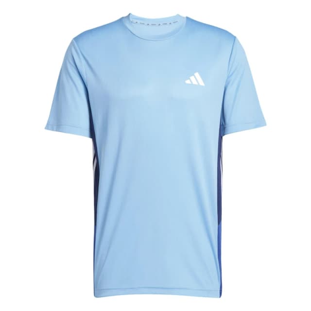 adidas Train Essentials Colourblock T-Shirt Adults - Blue Blue M