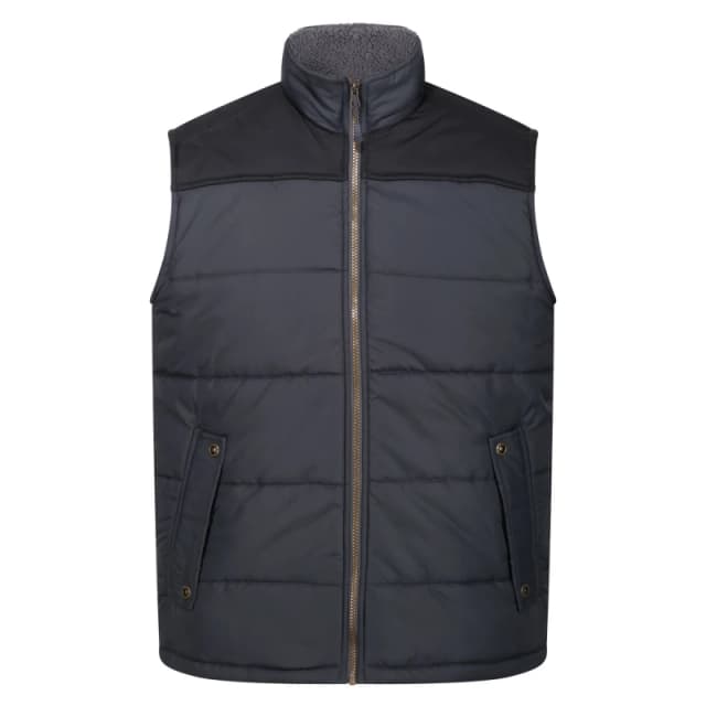 Regatta Professional Mens Standout Altoona Insulated Bodywarmer Jacket in Dark Grey Size: XS Dark Grey Male XS