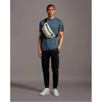 Lyle and Scott Sport Sport Piping Joggers - Black