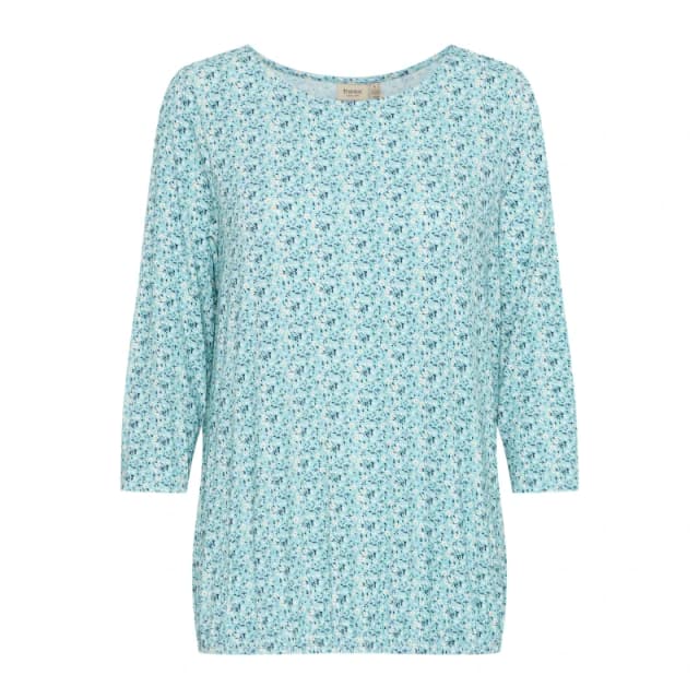 fransa Womens blouse fransa Emfloral 1 Bleu Female XS