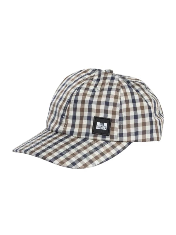 Weekend Offender Mid House Check Cap Clay One Size