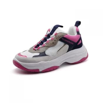 Calvin Klein Jeans Trainers - White/Blue