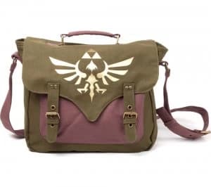 NINTENDO Zelda Skyward Sword Canvas Messenger Bag - Green