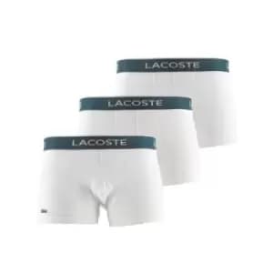 Lacoste White 3 Pack Trunk