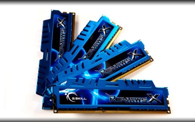 G.Skill 32GB DDR3-2400 memory module 4 x 8GB 240-pin DIMM