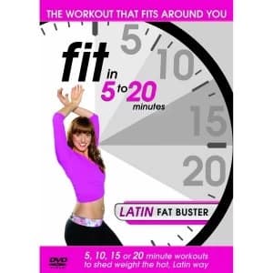 Fit In 5 To 20 Minutes: Latin Fat Buster DVD