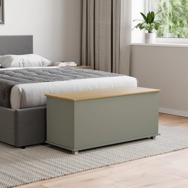 Lassic Vida Designs Arlington Storage Ottoman Grey unisex One Size